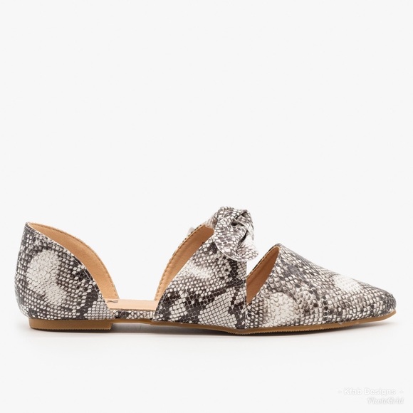 ❤️Isabella Gorgeous Pointed Toe Bow Flats!- Last! - Picture 3 of 5